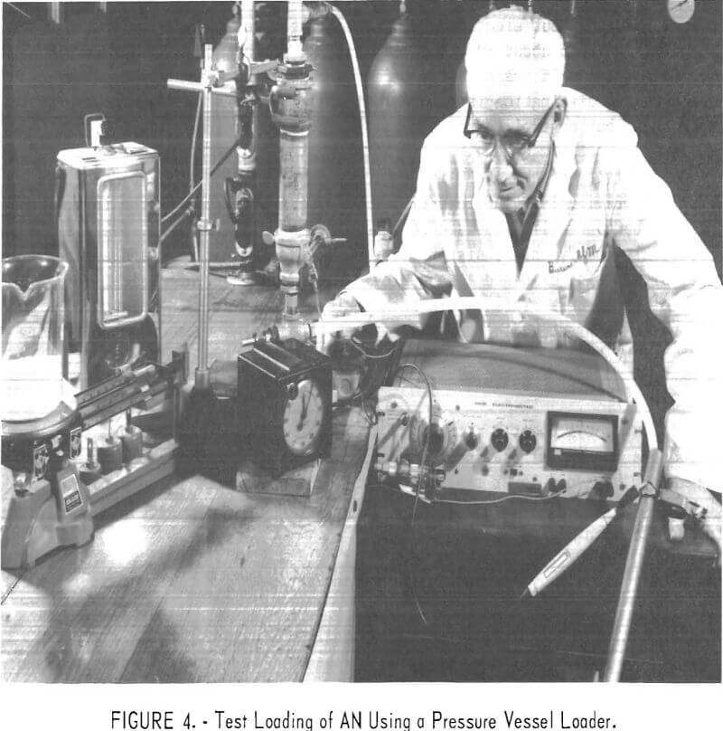 electrification-of-ammonium-nitrate test loading