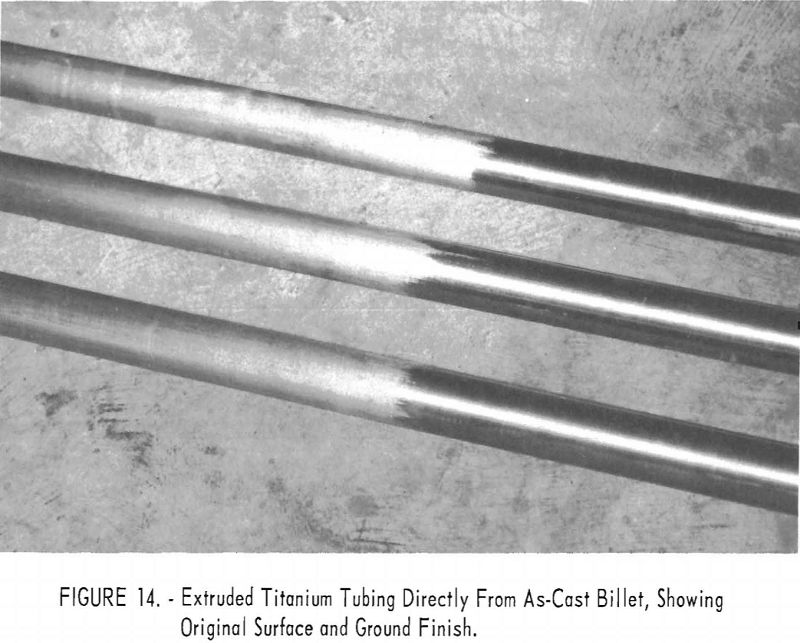 casting technology extruded titanium tubing