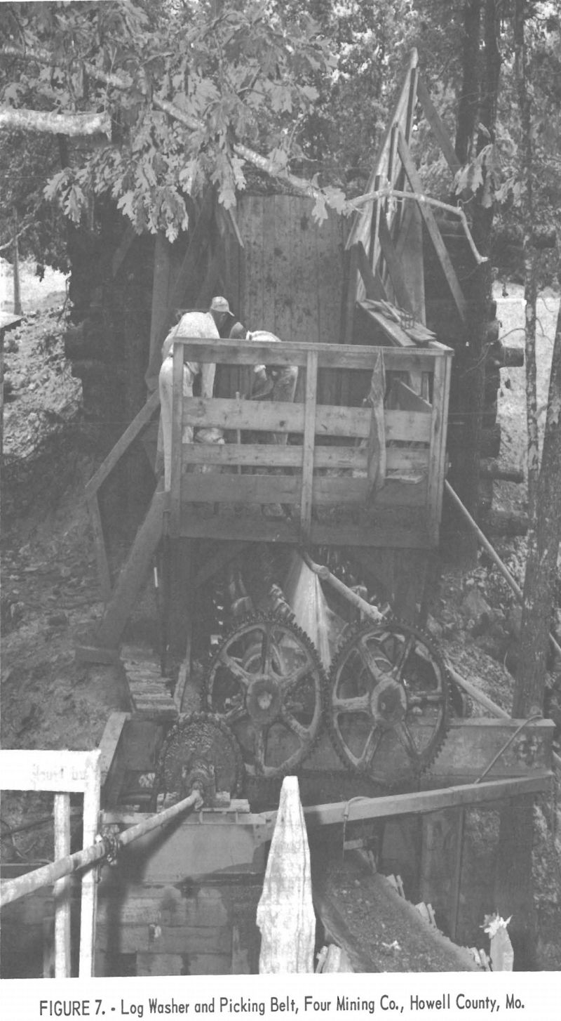 iron ore log washer
