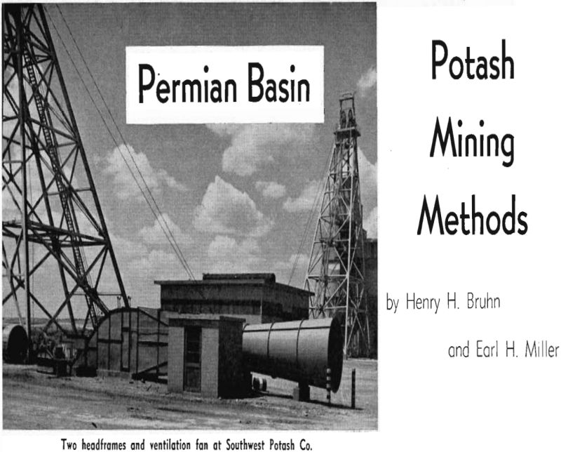 potash mining methods