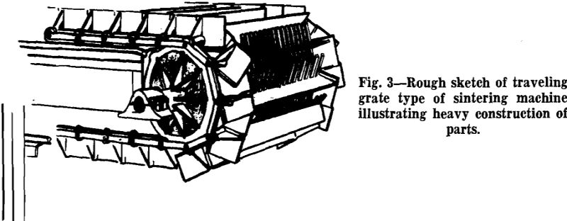 lightweight aggregates rough sketch of travelling grate