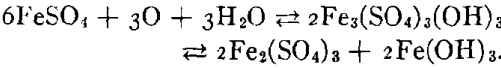 acid mine-water drainage equation